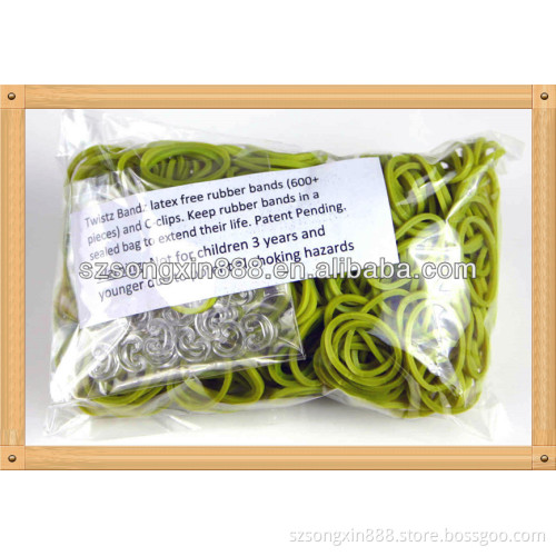 Hot fashion DIY colorful loom bands